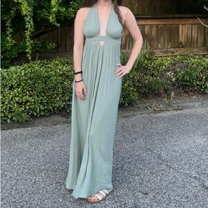 Free People Look into the sun Maxi Dress